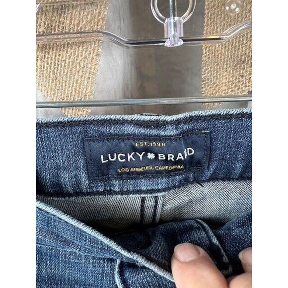 Lucky Brand Men's Jeans 34/30 410 Athletic Slim Blue Denim - Picture 2 of 7